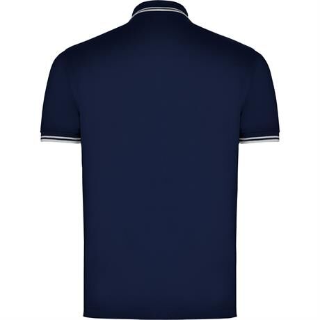 Футболка поло MONTREAL мужская, МОРСКОЙ СИНИЙ/БЕЛЫЙ XL