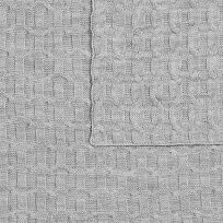 Плед Braidera, серебристо-серый меланж