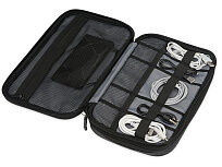 Органайзер для электроники District, темно-серый