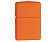 Зажигалка ZIPPO Classic с покрытием Orange Matte, латунь/сталь, оранжевая, матовая, 38x13x57 мм