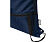 Изолированная сумка со шнурком Adventure объемом 9 л из переработанных материалов, соответствующих стандарту GRS, темно-синий