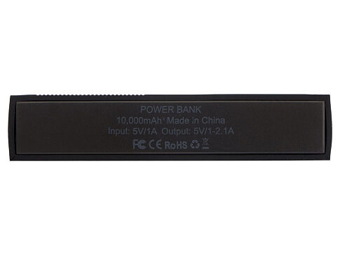 Портативное зарядное устройство Edge Black, 10000 mAh