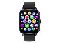 Умные часы CANYON Barberry SW-79, IP 67, BT 5.1, сенсорный дисплей 1.7, черный (Р)