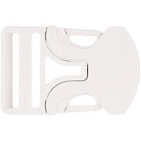 Застежка-пряжка одностороняя Triden, белый