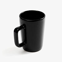 Кружка Vierra с крышкой-костером, черная