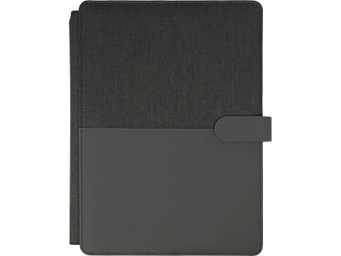 Папка для документов Kadeo с блокнотом, темно-серый (Р)