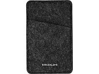 Картхолдер с креплением на телефон Slot, темно-серый