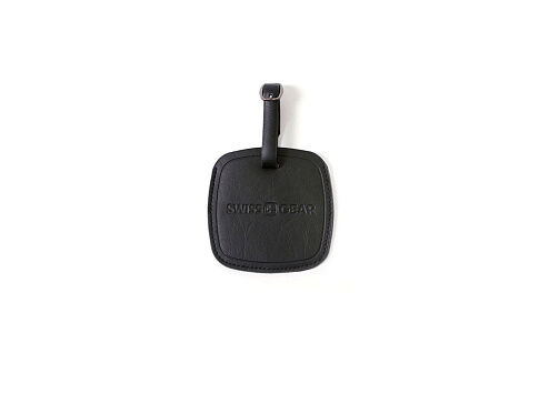Бирка для багажа SWISSGEAR, ПВХ, 10,5 x 0,4 x 10,5 см, черный Бирка для багажа SWISSGEAR, ПВХ, 10,5 x 0,4 x 10,5 см, черный