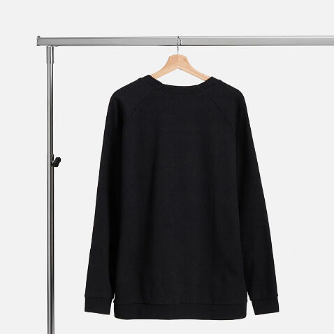 Свитшот унисекс Avenu, черный