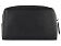 Косметичка BUGATTI Bella, чёрная, воловья кожа/полиэстер, 19х8,5х11 см