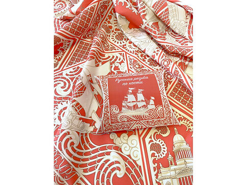 Платок Русская резьба по кости