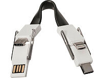 Кабель One 4 в 1, черный