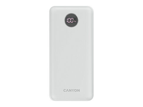 Портативный аккумулятор Canyon PB-2002 (CNE-CPB2002W), белый