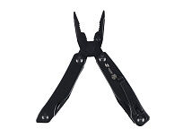 Мультитул Stinger, 100x40 мм, 11 функций, сталь, чёрный, в комплекте нейлоновый чехол
