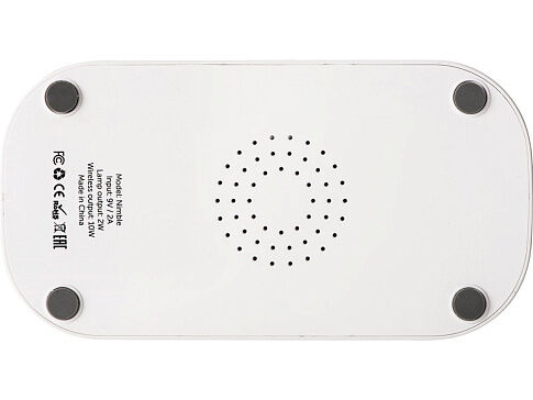 Настольный светильник с беспроводной зарядкой Nimble, 10 Вт (Р)