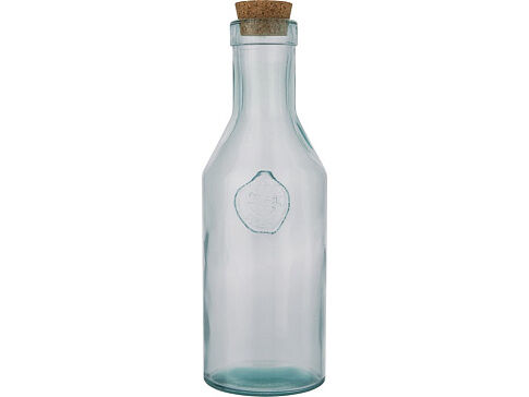 Fresqui Стеклянный графин с крышкой из пробки, прозрачный