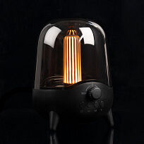 Беспроводная колонка с подсветкой soundFlicker, черная