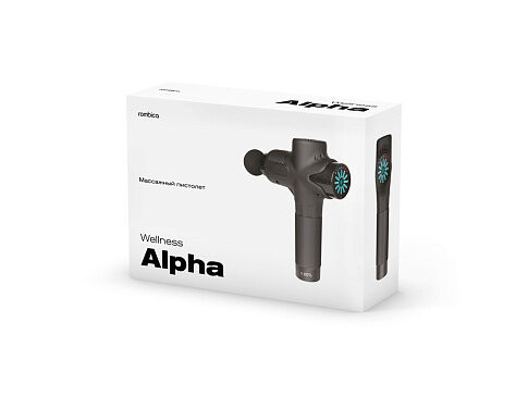 Массажер-пистолет Wellness Alpha