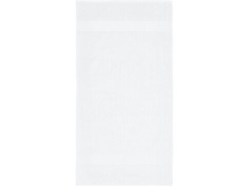Хлопковое полотенце для ванной Charlotte 50x100 см с плотностью 450 г/м2, белый