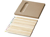 Набор карандашей для раскрашивания Artemaa с 12 предметами, натуральный