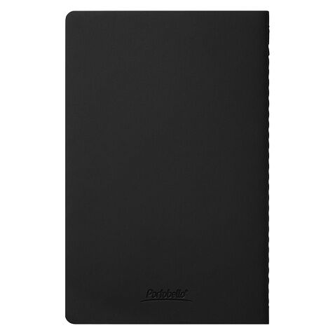 Блокнот Alpha slim, черный