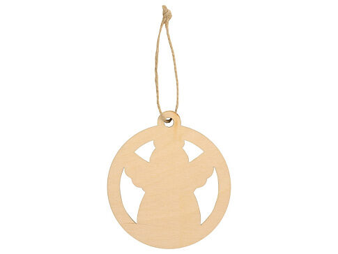 Подвеска деревянная Рождественский ангел