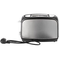 Электрический тостер Postre, серебристо-черный