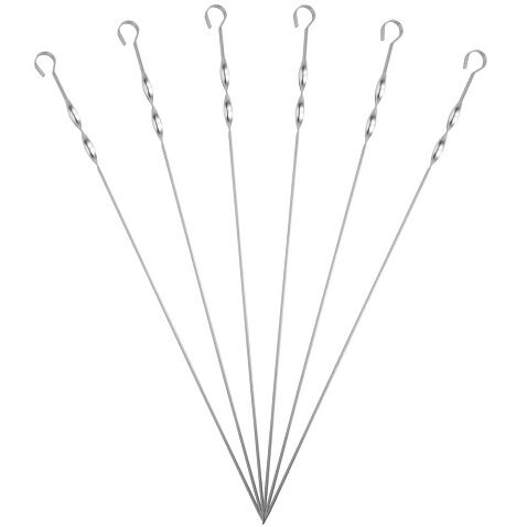 Набор шампуров в чехле Long Bower, черный