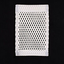 Карман из крупной сетки Pose, белый