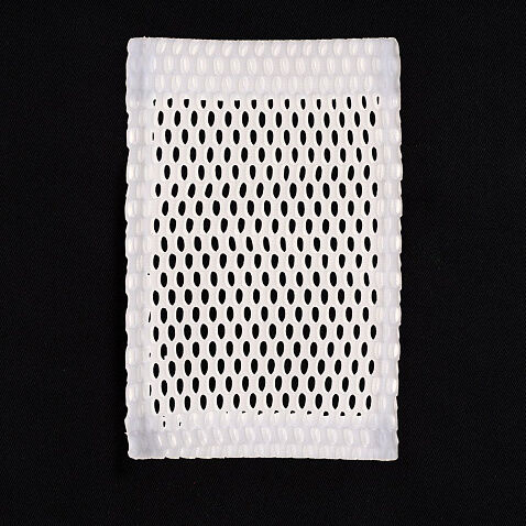 Карман из крупной сетки Pose, белый