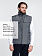 Жилет мужской Stockholm, серый