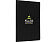 Ежедневник в твердом переплете формата A5 Karst, черный