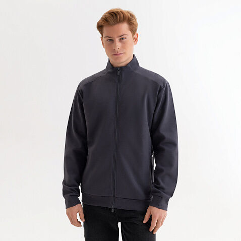 Толстовка на молнии ASTIN антрацит, размер M