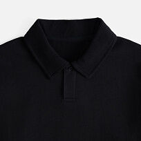 Рубашка поло унисекс Tiimi, черная