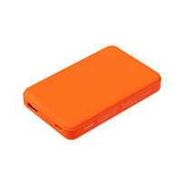 Внешний аккумулятор Largo PD 5000mAh с функцией беспроводной зарядки 15W, оранжевый