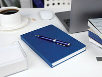 Ручка шариковая Broad Ring, глянцевая, черная