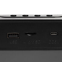 Беспроводная стереоколонка Uniscend Audeamus, черная