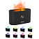 Светодиодный USB увлажнитель-ароматизатор Flame RGB, черный