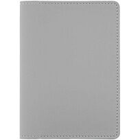 Обложка для паспорта Shall Simple, серый