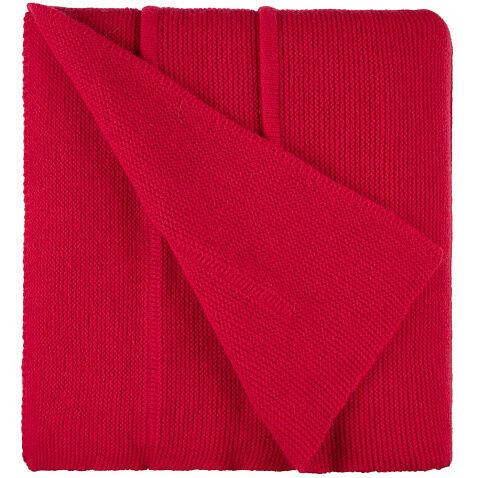 Плед Nessona Alpaca, красный (гвоздика)