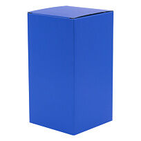 Коробка глянцевая для термокружки Surprise, синяя