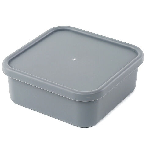 Ланчбокс (контейнер для еды) Squarebox, серый Ланчбокс (контейнер для еды) Squarebox, серый