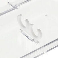 Футляр Serene для 2 ручек, прозрачный