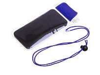 Влагостойкий чехол Repel, синий/прозрачный