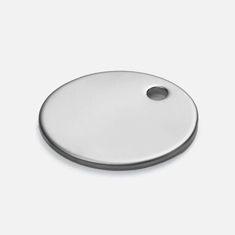 Шильдик металлический Alfa Sirkel, серебристый