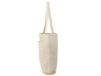 Складная сумка Jute из джута и хлопка, натуральный