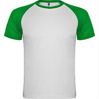 Спортивная футболка INDIANAPOLIS мужская, БЕЛЫЙ/ПАПАРОТНИКОВЫЙ L