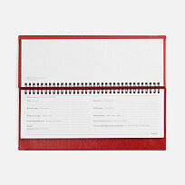 Планинг Faro, датированный, красный