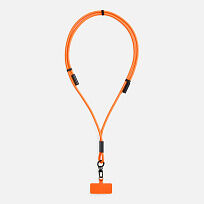 Кабель-ланьярд energyFlex Power Delivery 60 Вт, оранжевый