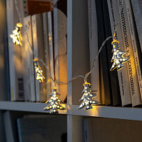 Светодиодная гирлянда Silver Lights, серебристая